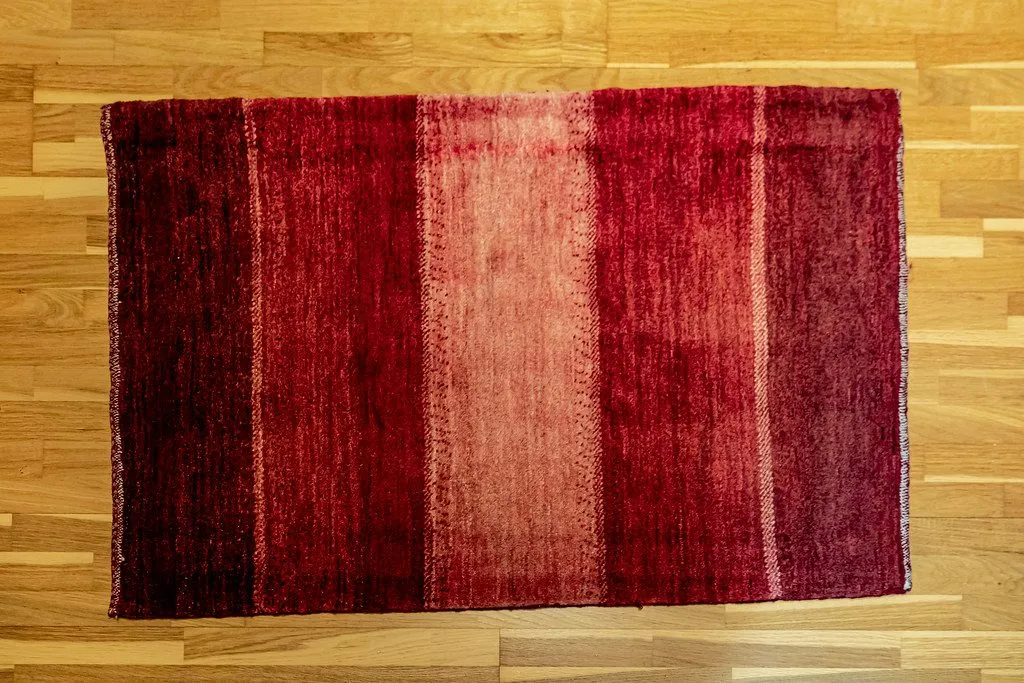 Hand-Knotted Gabbeh Tribal Rug
