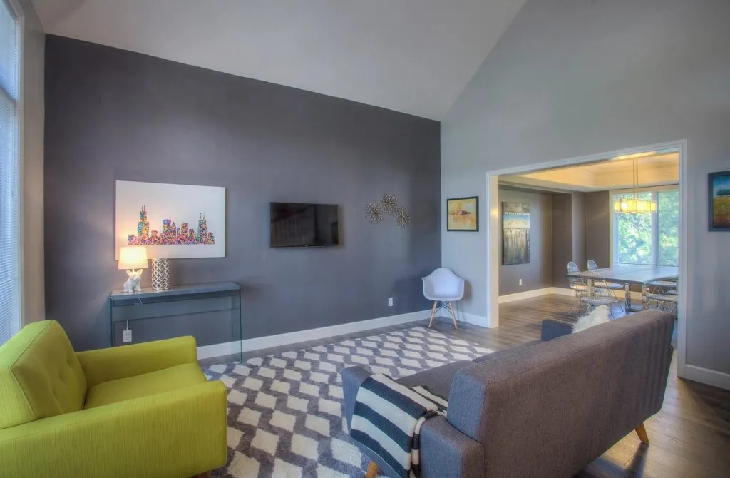 Modern Persian-Inspired Area Rug