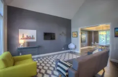 Modern Persian-Inspired Area Rug