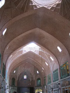 Hand-Knotted Tabriz Mahi Carpet