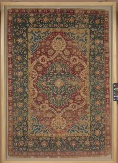 Machine-Made Kashan Carpet, 1200 Reed