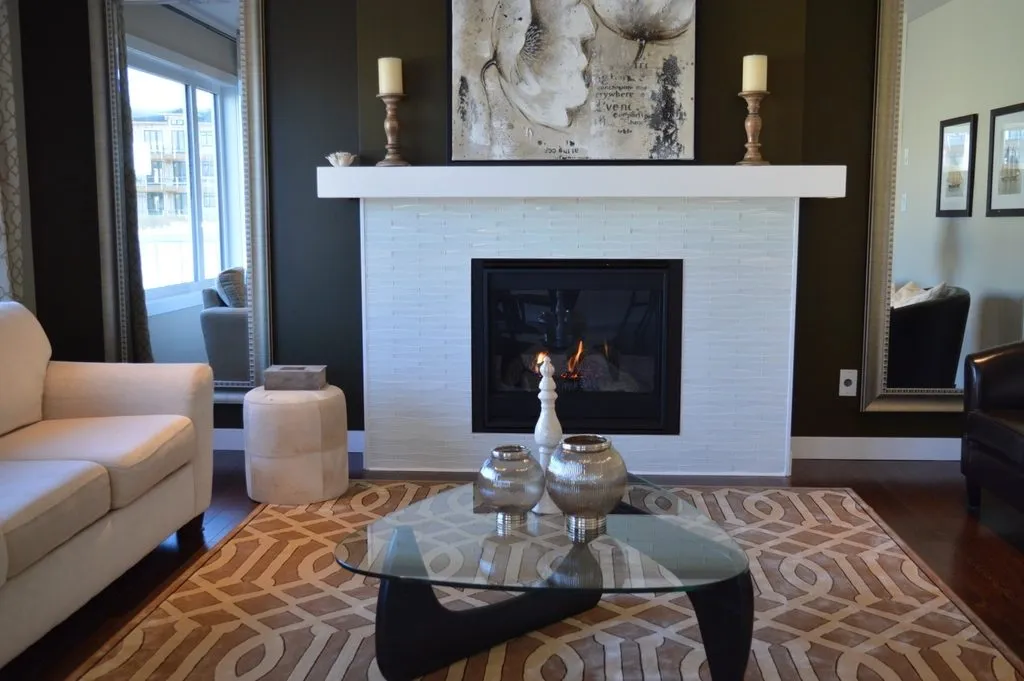 Modern Persian-Inspired Area Rug