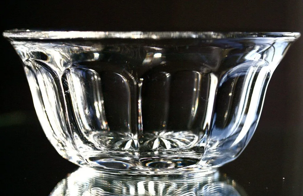 Crystal Cut-Glass Fruit & Serving Bowl