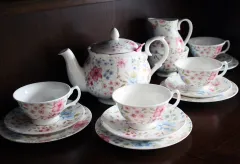 Zarin Iran Porcelain Tea & Coffee Set