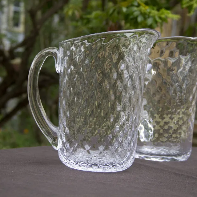 Glass Water Jug with 6 Tumblers