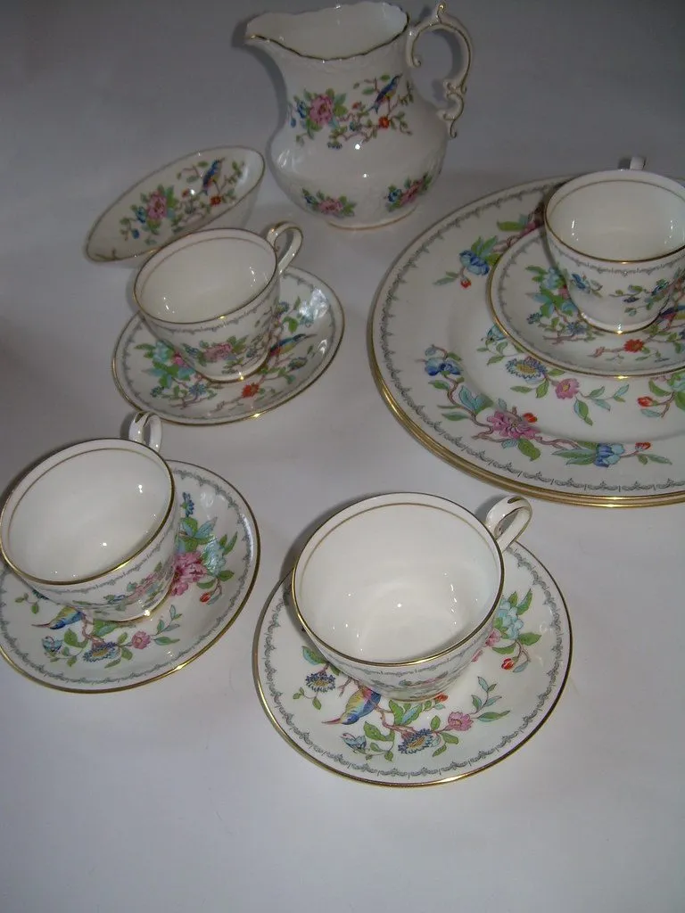 Zarin Iran Porcelain Tea & Coffee Set