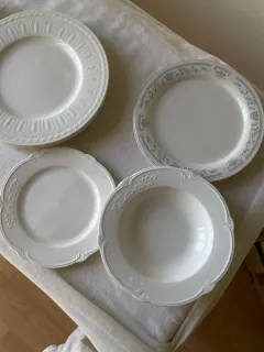 Heat-Resistant Opal Glass Dinner Set